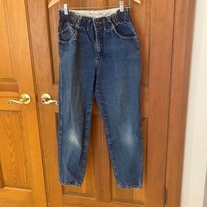 Vintage 80s/90s Elastic High Waist Lee Jeans size 10